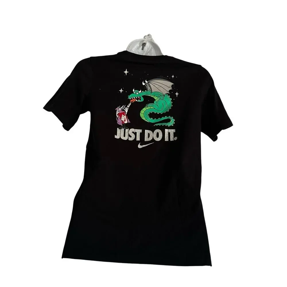 Nike Sportswear Kids Boxy Wizard Boxy Black T-Shirt Size L